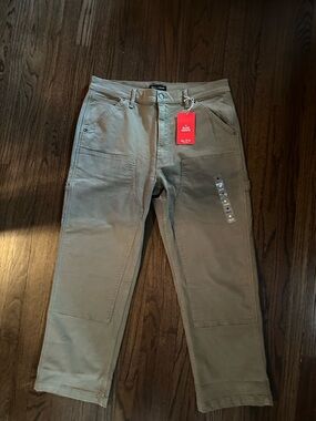 Lucky Brand Men's Relaxed fit Carpenter Pants - Khaki
